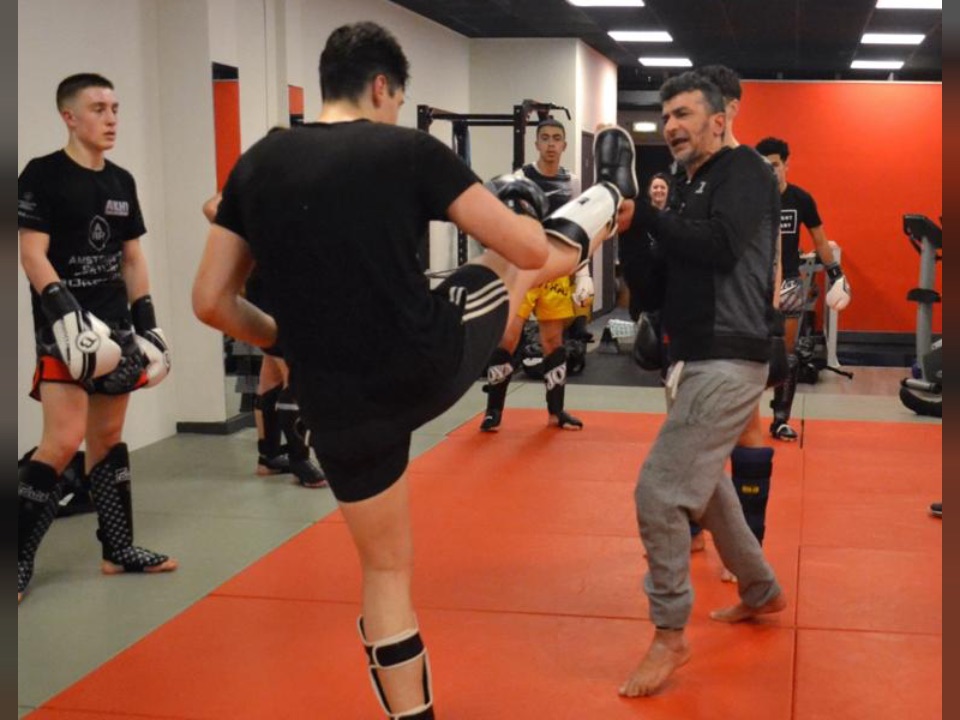 Kickboxing at AKHI Gym in Amsterdam-Oost
